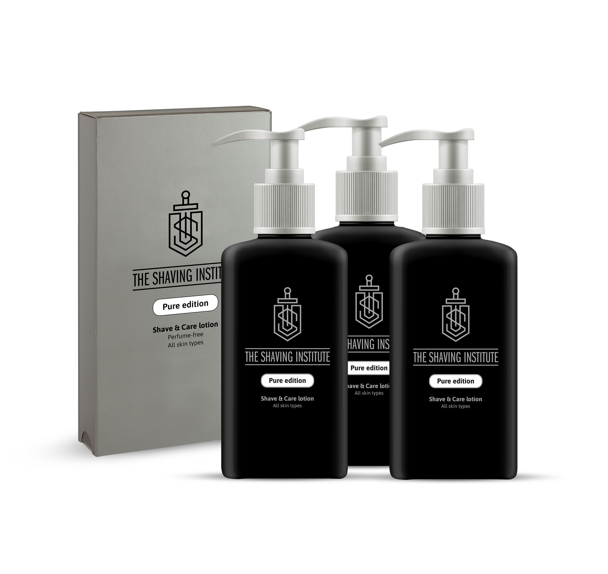 3x Scheer & Verzorgingslotion Pure edition 80ml